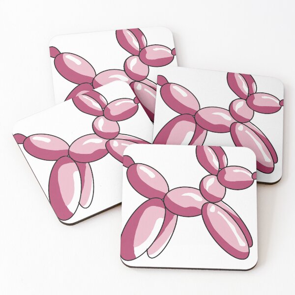 Item preview, Pink balloon dog designed and sold by Leafpig.