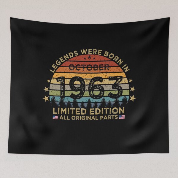 Item preview, Legends Were Born In October 1963 Limited Edition Patriotic designed and sold by cssdru.