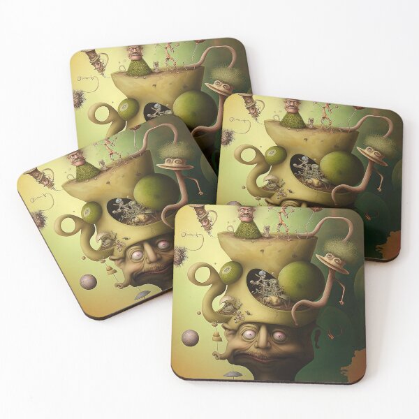 Item preview, Weird bizarre art design with a funny creature designed and sold by mrlongfield.