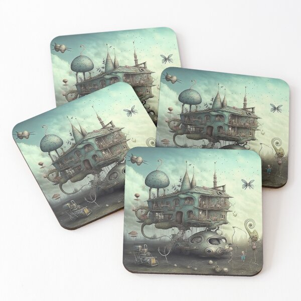 Item preview, Weird bizarre art design with a funny creature designed and sold by mrlongfield.