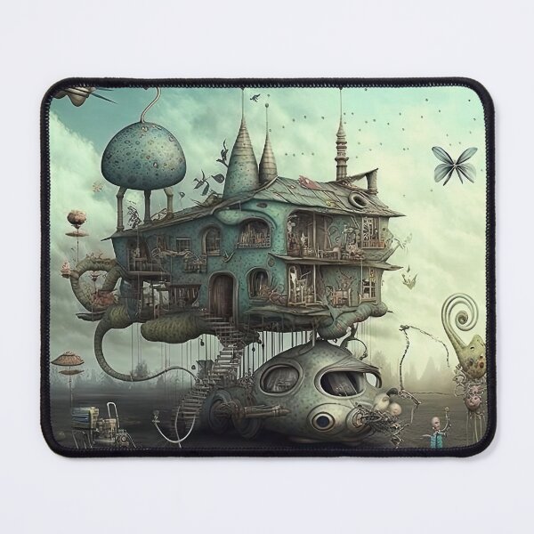 Item preview, Weird bizarre art design with a funny creature designed and sold by mrlongfield.