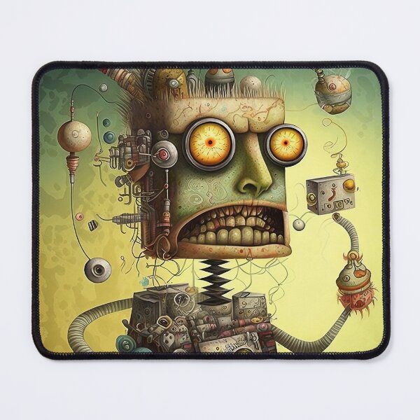 Item preview, Weird bizarre art design with a funny creature designed and sold by mrlongfield.