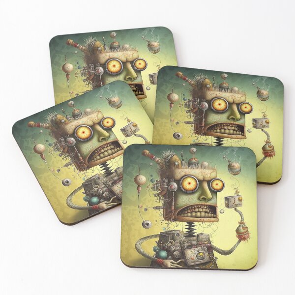 Item preview, Weird bizarre art design with a funny creature designed and sold by mrlongfield.