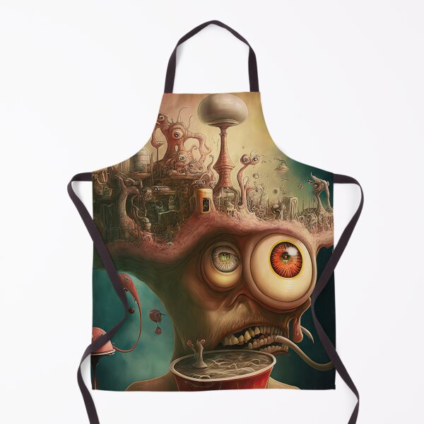 Item preview, Weird bizarre art design with a funny creature designed and sold by mrlongfield.