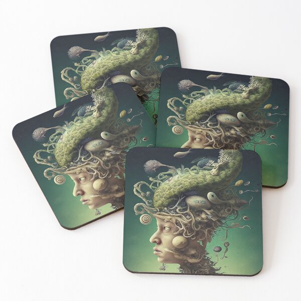 Item preview, Weird bizarre art design with a funny creature designed and sold by mrlongfield.