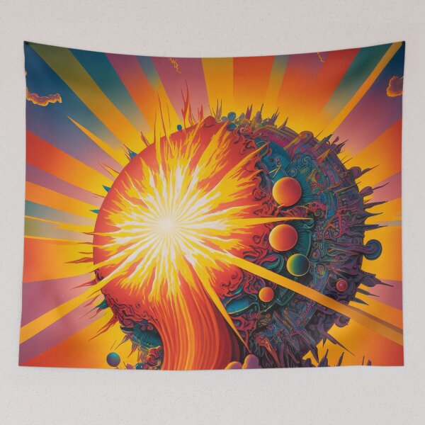Item preview, Colorful Prismatic Explosion Sunrise  designed and sold by Junkerz.