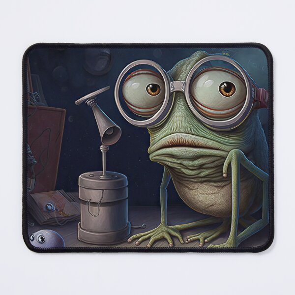 Item preview, Weird bizarre art design with a funny creature designed and sold by mrlongfield.