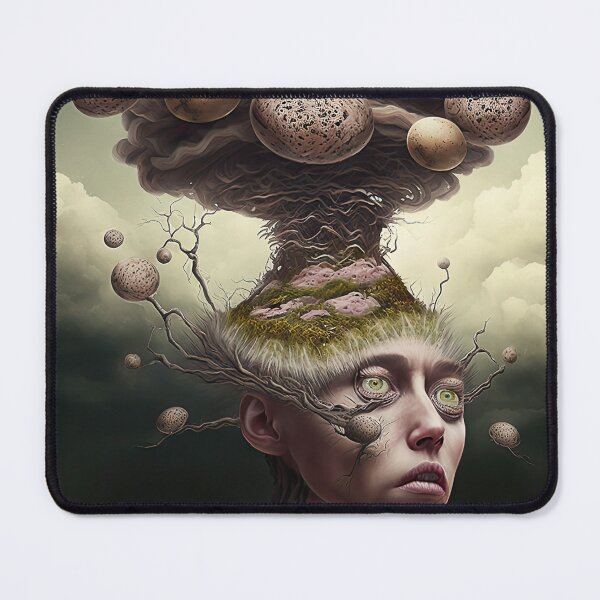 Item preview, Weird bizarre art design with a funny creature designed and sold by mrlongfield.