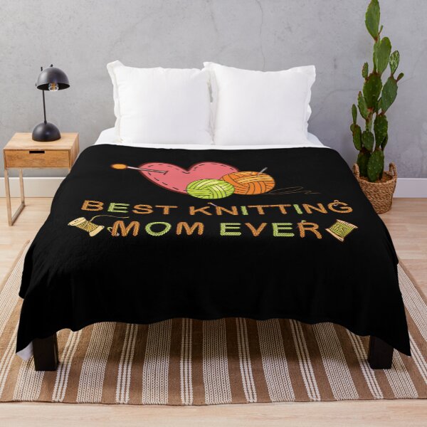 Item preview, Best Knitting Mom Ever, Knitting Crochet Lover Gift designed and sold by HURLEYS.