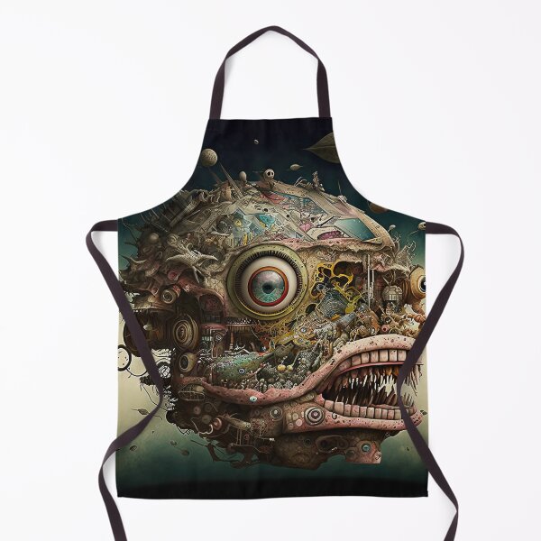 Item preview, Weird bizarre art design with a funny creature designed and sold by mrlongfield.