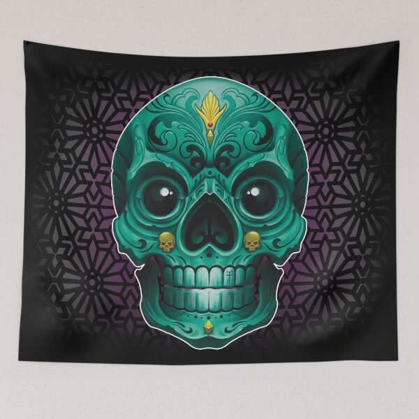 Item preview, La sugar skull! designed and sold by NathanNahui.