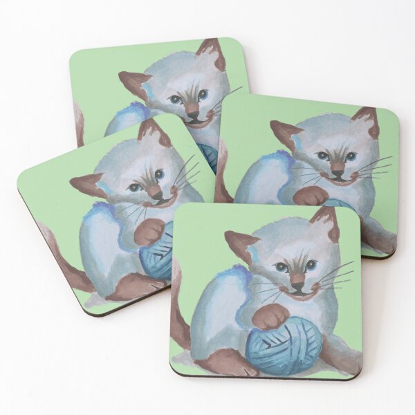 Item preview, playful cat designed and sold by Rebdey.