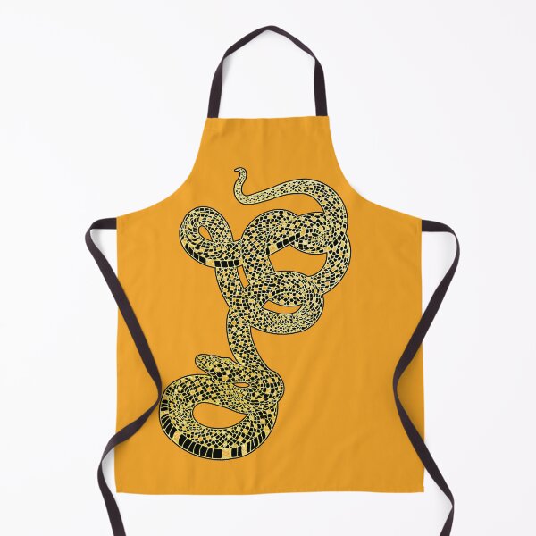 Item preview, Snake Art - Reptile Lover, Gold and Black Snake designed and sold by LaRoach Digital Arts.