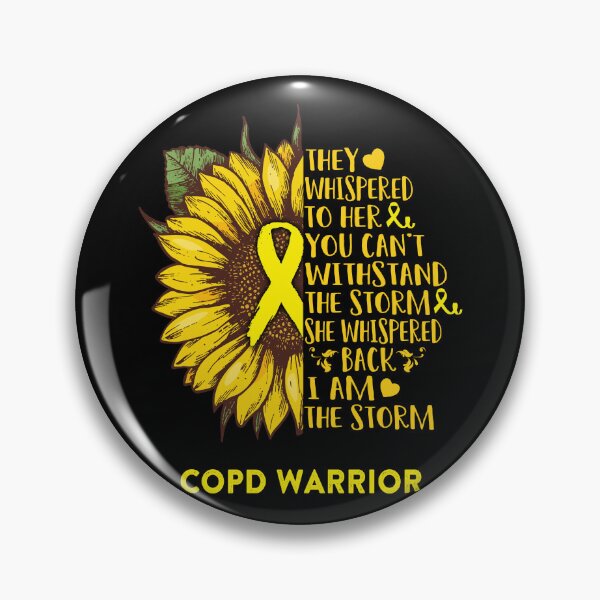 Item preview, COPD Warrior - I AM THE STORM  designed and sold by EdithShop59.