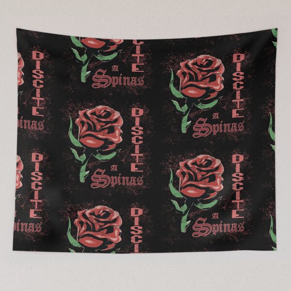 Item preview, Discite A Spinas, Latin for Learn From The Thorns designed and sold by RebekahLDesigns.