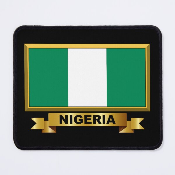 Item preview, NIGERIAN Flag Gifts, Masks, Stickers & Products (N) designed and sold by mpodger.