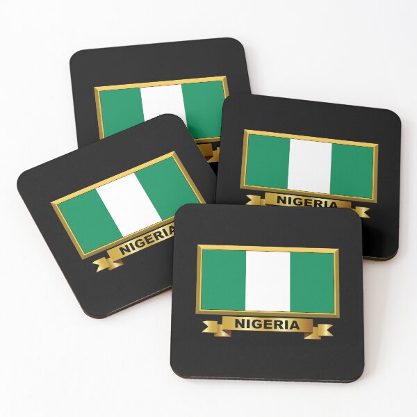 Item preview, NIGERIAN Flag Gifts, Masks, Stickers & Products (N) designed and sold by mpodger.