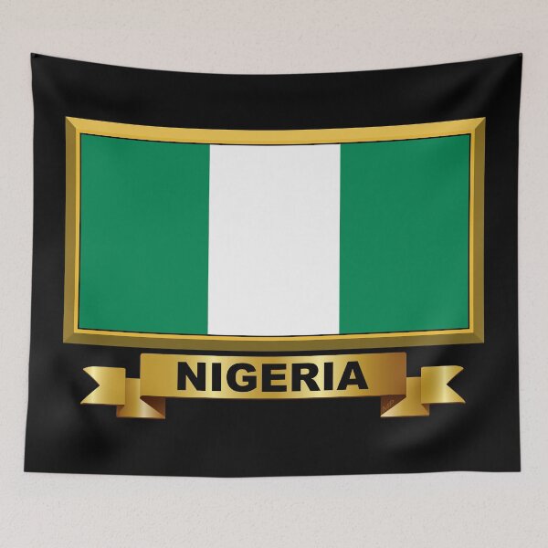 Item preview, NIGERIAN Flag Gifts, Masks, Stickers & Products (N) designed and sold by mpodger.