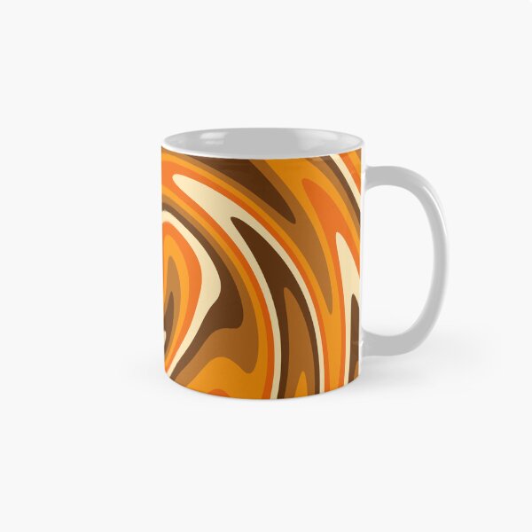 Item preview, Swirl Retro 70s Abstract Pattern Psychedelia designed and sold by trajeado14.