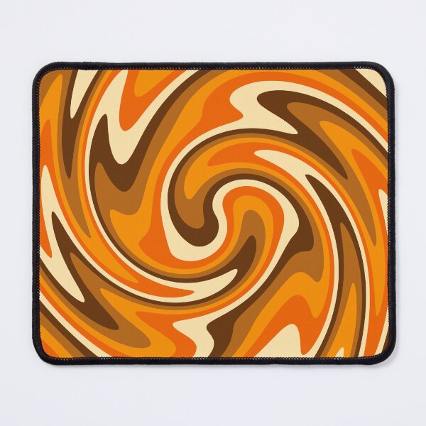 Item preview, Swirl Retro 70s Abstract Pattern Psychedelia designed and sold by trajeado14.