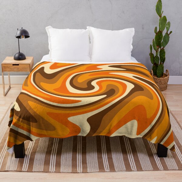 Item preview, Swirl Retro 70s Abstract Pattern Psychedelia designed and sold by trajeado14.