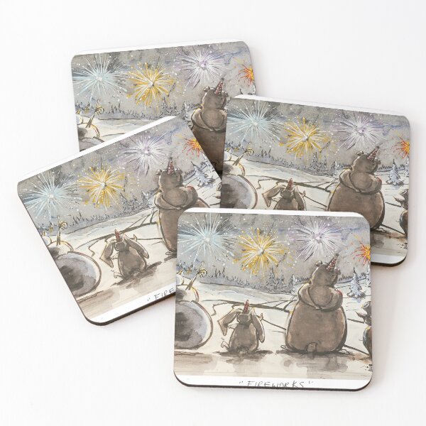 Item preview, Coddiwomple New Years Party - Fireworks designed and sold by BlairDePapeArt.