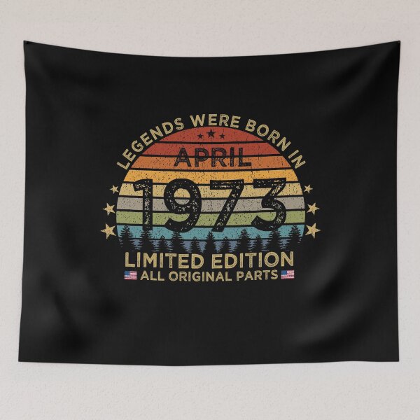 Item preview, Legends Were Born In April 1973 Limited Edition Patriotic designed and sold by cssdru.
