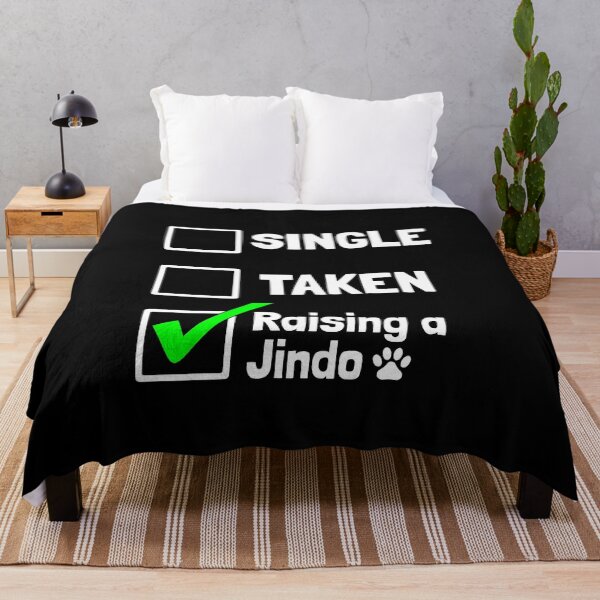 Item preview, Single Taken Raising a Jindo Puppy Dog Gift designed and sold by Guarddogdrive.