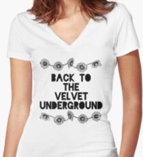 So I'm Back Women's Fitted V-Neck T-Shirt