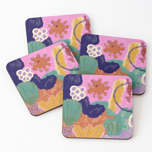Item preview, Abstract flowers designed and sold by emayaartstudio.
