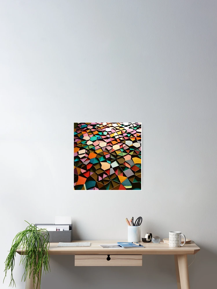 Thumbnail 2 of 3, Poster, Geometric Design Fun designed and sold by artcreatedbybill.