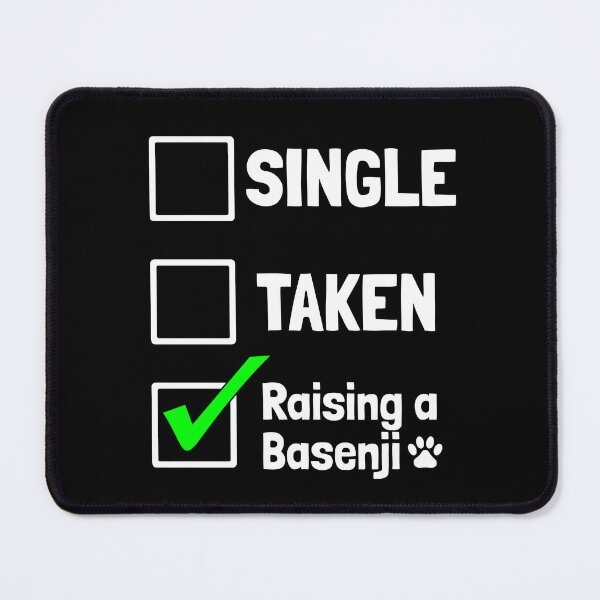 Item preview, Single Taken Raising a Basenji Puppy Dog Gift designed and sold by Guarddogdrive.