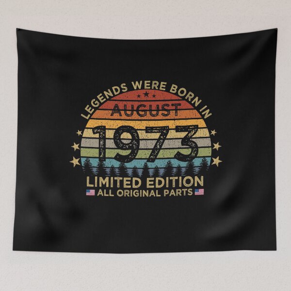 Item preview, Legends Were Born In August 1973 Limited Edition Patriotic designed and sold by cssdru.