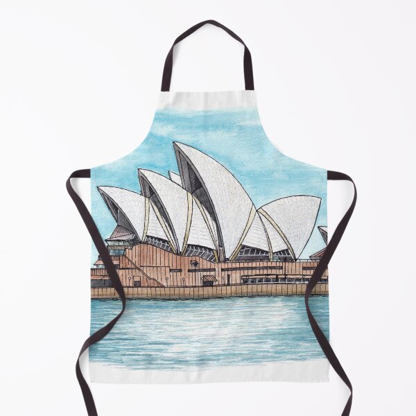 Item preview, Sydney Opera House Watercolour designed and sold by Tom Napper Design.