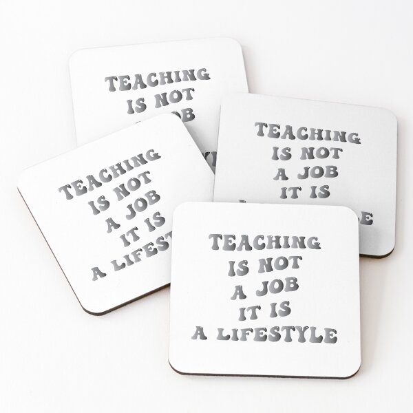 Item preview, Teaching is not a job It is lifestyle designed and sold by PufnicaDesign.