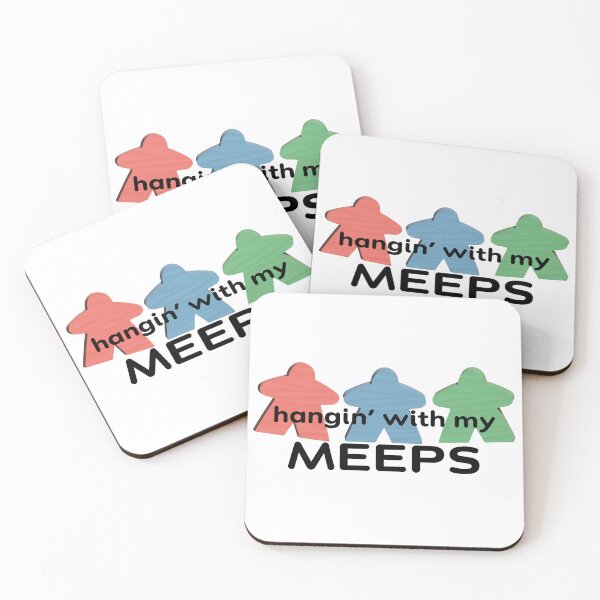 Item preview, Funny Board Game Humor | Hangin' with my Meeps designed and sold by Zab Butler Design.