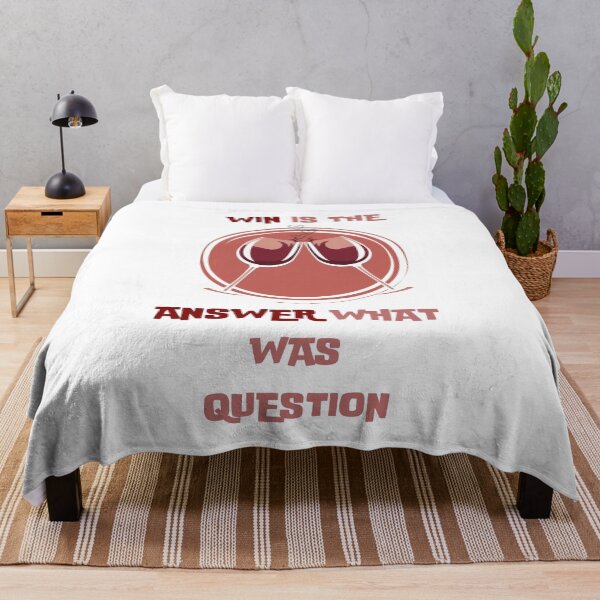Item preview, Party Win is the answer what was question designed and sold by Jonessmarket.