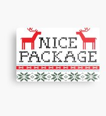 Nice Package Gay Christmas Metal Print