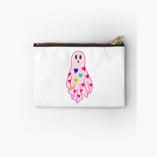 Item preview, rainbow heart bedsheet ghost designed and sold by rosecolashop.
