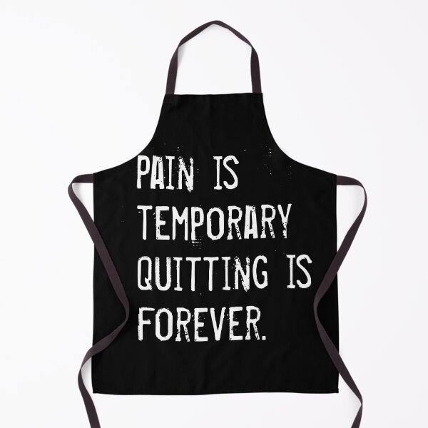 Item preview, pain is temporary quitting lasts forever designed and sold by Alizo  Antique.