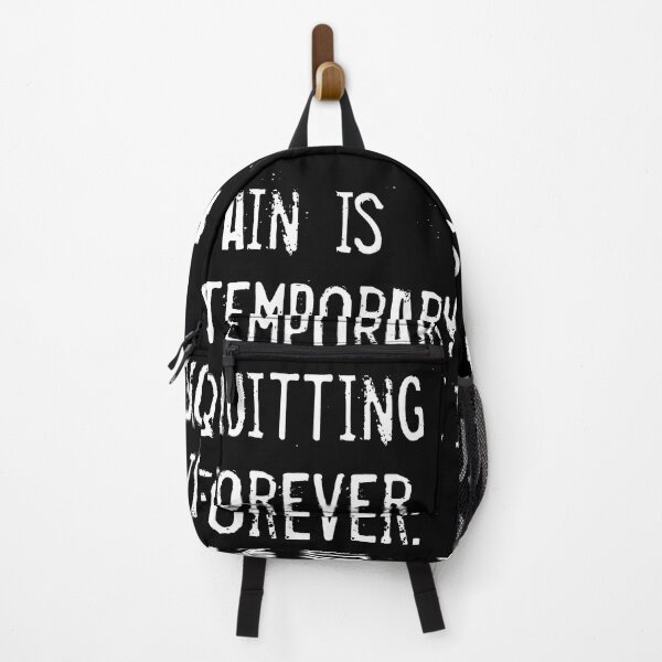 Item preview, pain is temporary quitting lasts forever designed and sold by Alizo  Antique.