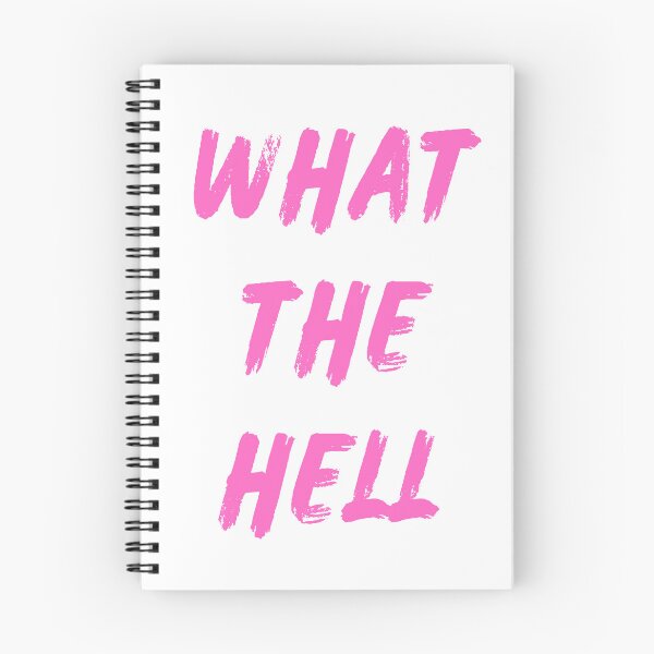 Item preview, WHAT THE HELL-Pink Font designed and sold by Ghostgirldiary.