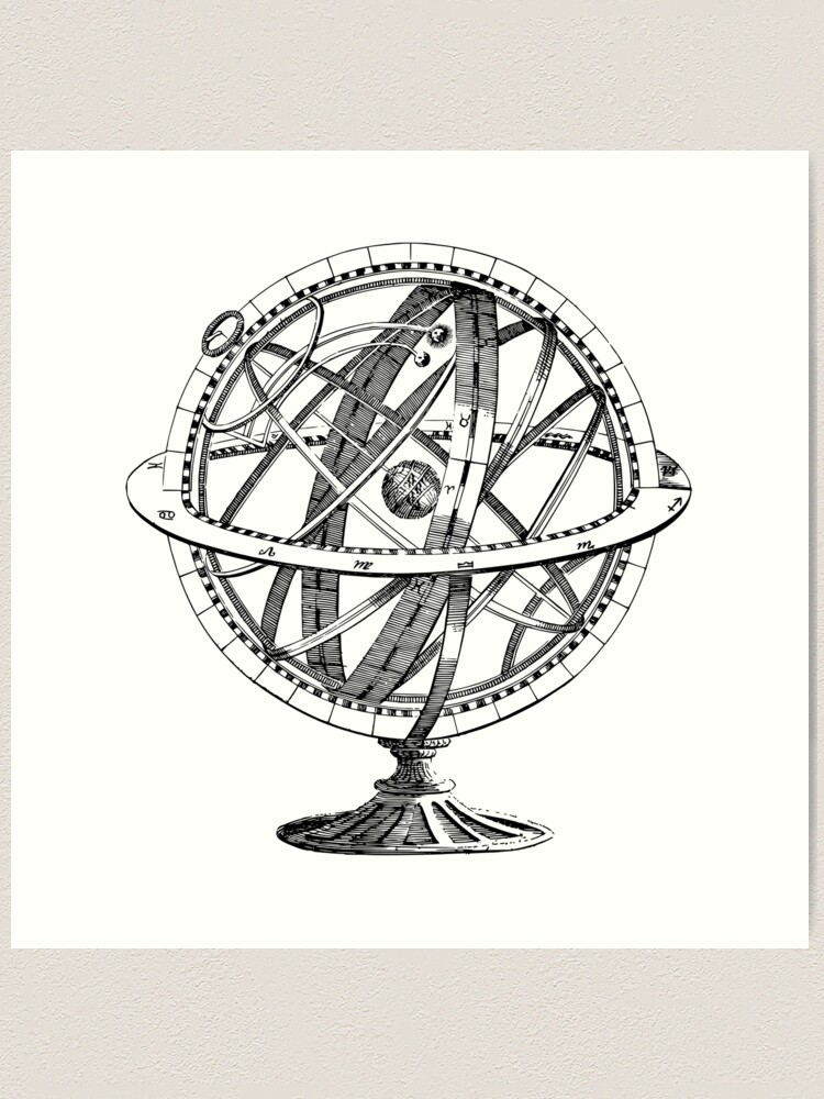 Vintage Armillary Sphere