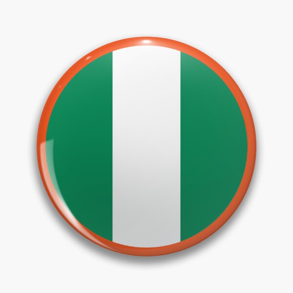 Item preview, NIGERIAN Flag Gifts, Masks, Stickers & Products (N) designed and sold by mpodger.