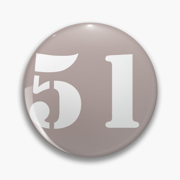 Item preview, Number Fifty One (51) in Beige Circle designed and sold by Ching Teoh.