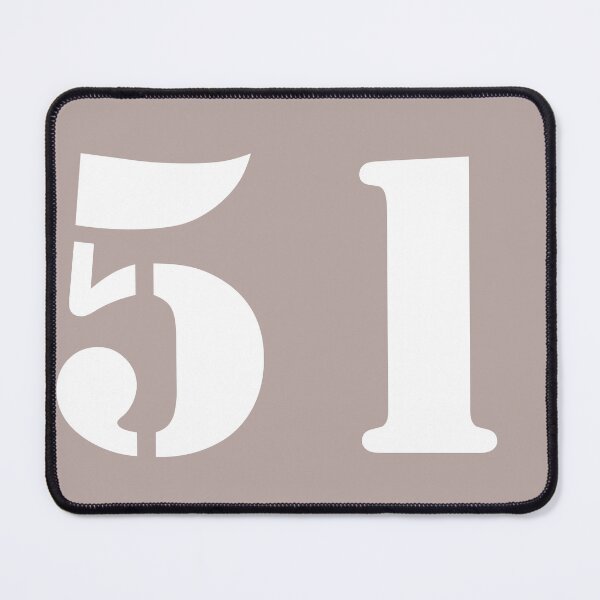 Item preview, Number Fifty One (51) in Beige Circle designed and sold by Ching Teoh.