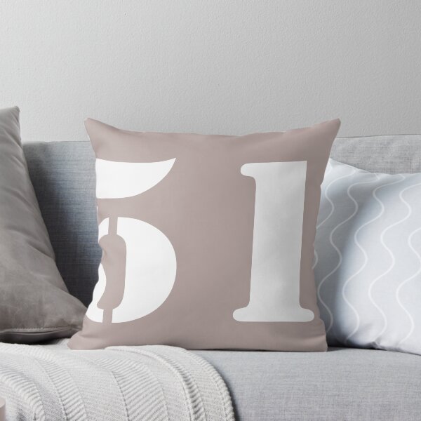 Item preview, Number Fifty One (51) in Beige Circle designed and sold by Ching Teoh.