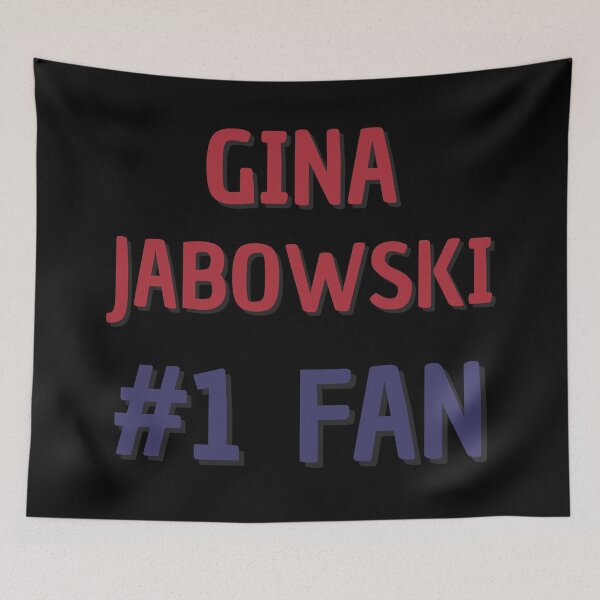 Item preview, Gina Jabowski - #1 Fan designed and sold by Rybariuns.