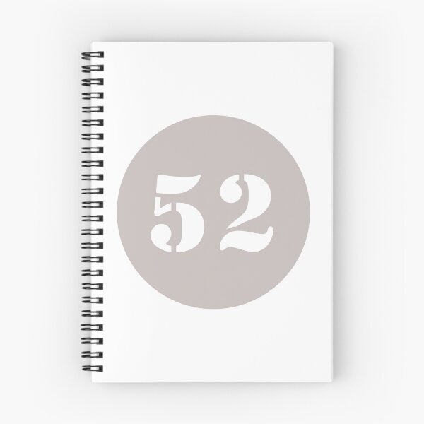 Item preview, Number Fifty Two (52) in Beige Circle designed and sold by Ching Teoh.