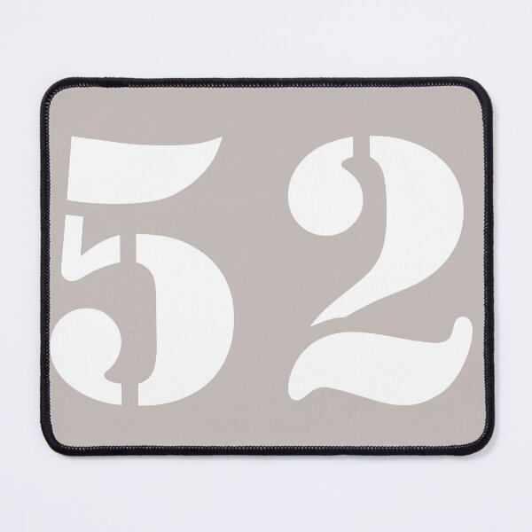 Item preview, Number Fifty Two (52) in Beige Circle designed and sold by Ching Teoh.